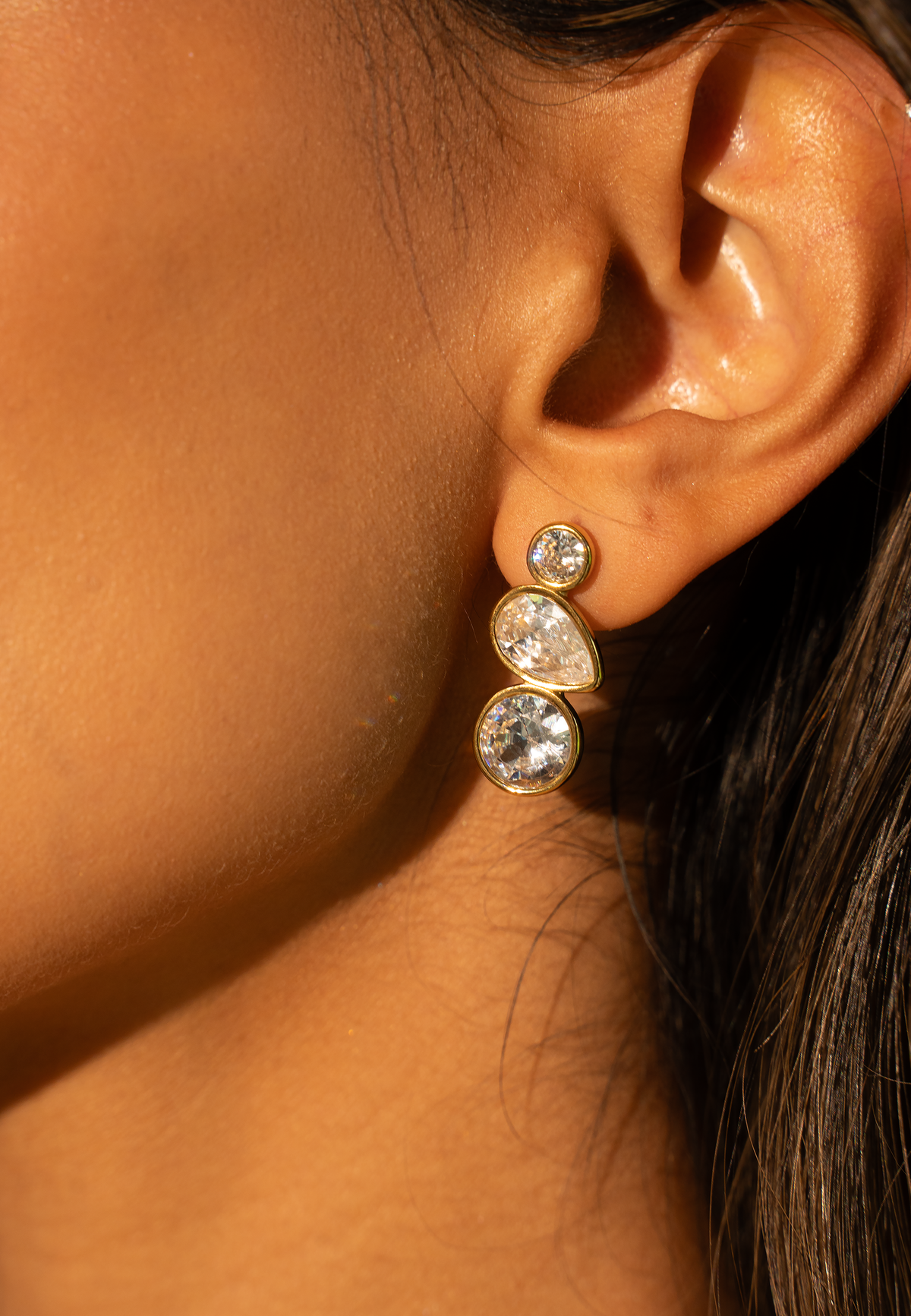CASCADE Crystal Earrings