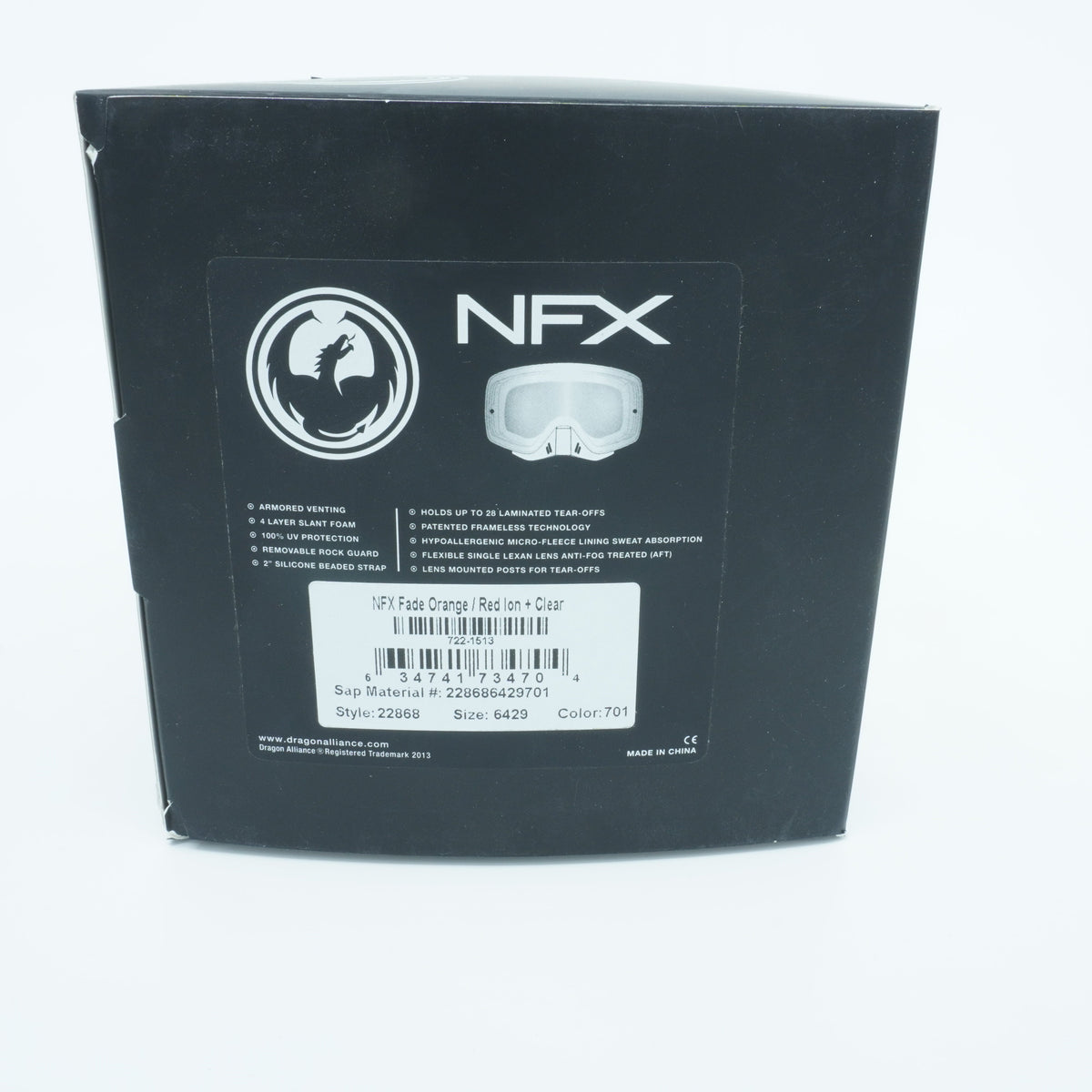 Dragon Alliance Men's Nfx 1 Goggles