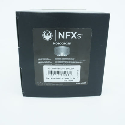 Dragon Alliance Men's Nfxs Mx 1 Goggles