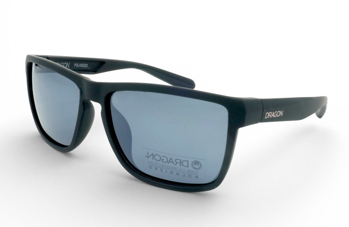 Dragon Unisex Rectangle Polarized Sunglasses - DRS1002-002