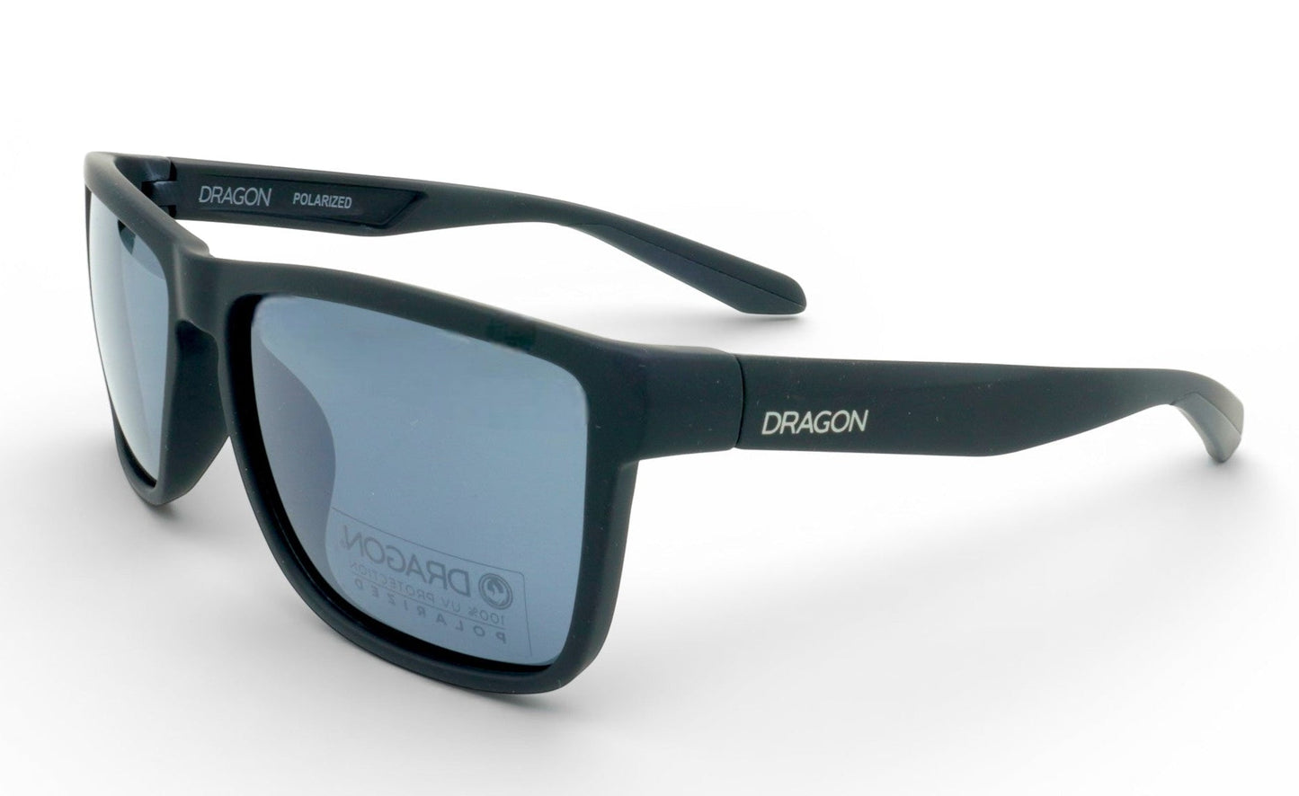 Dragon Unisex Rectangle Polarized Sunglasses - DRS1002-002