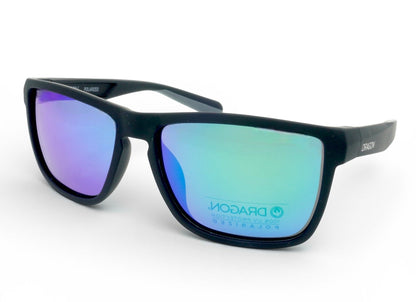 Dragon Unisex Rectangle Polarized Sunglasses - DRS1002-003