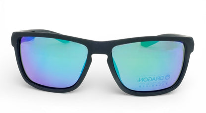 Dragon Unisex Rectangle Polarized Sunglasses - DRS1002-003