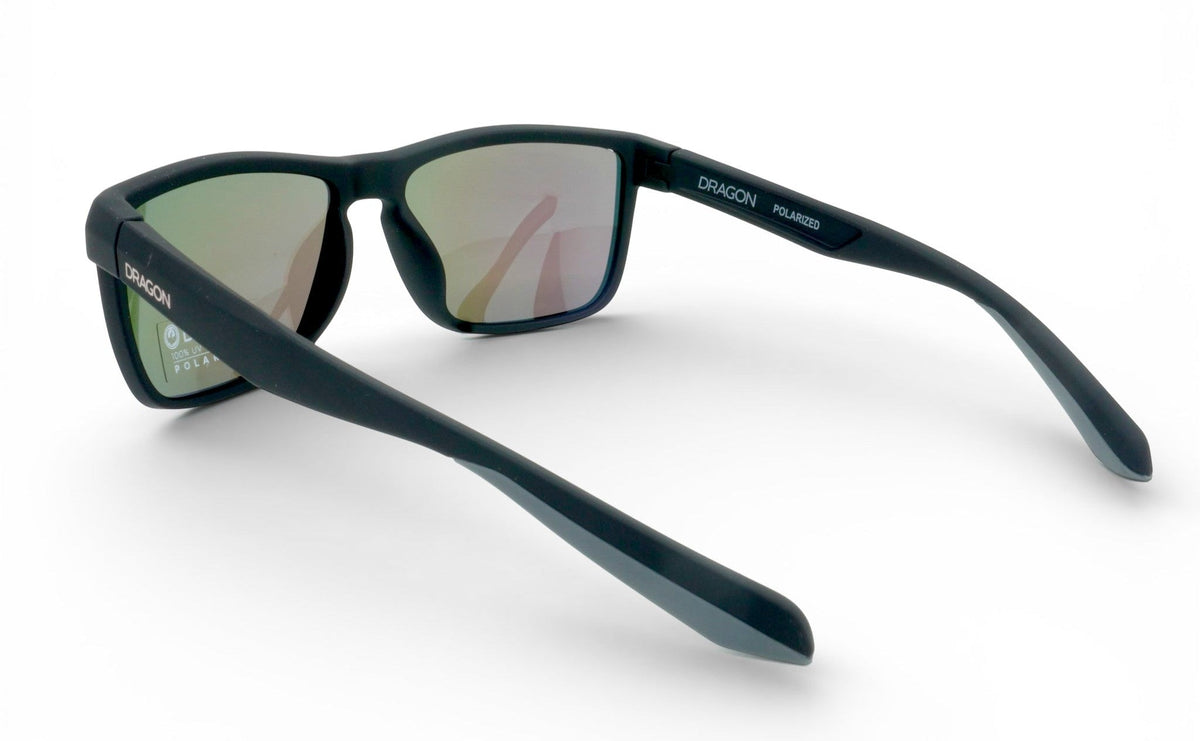 Dragon Unisex Rectangle Polarized Sunglasses - DRS1002-003