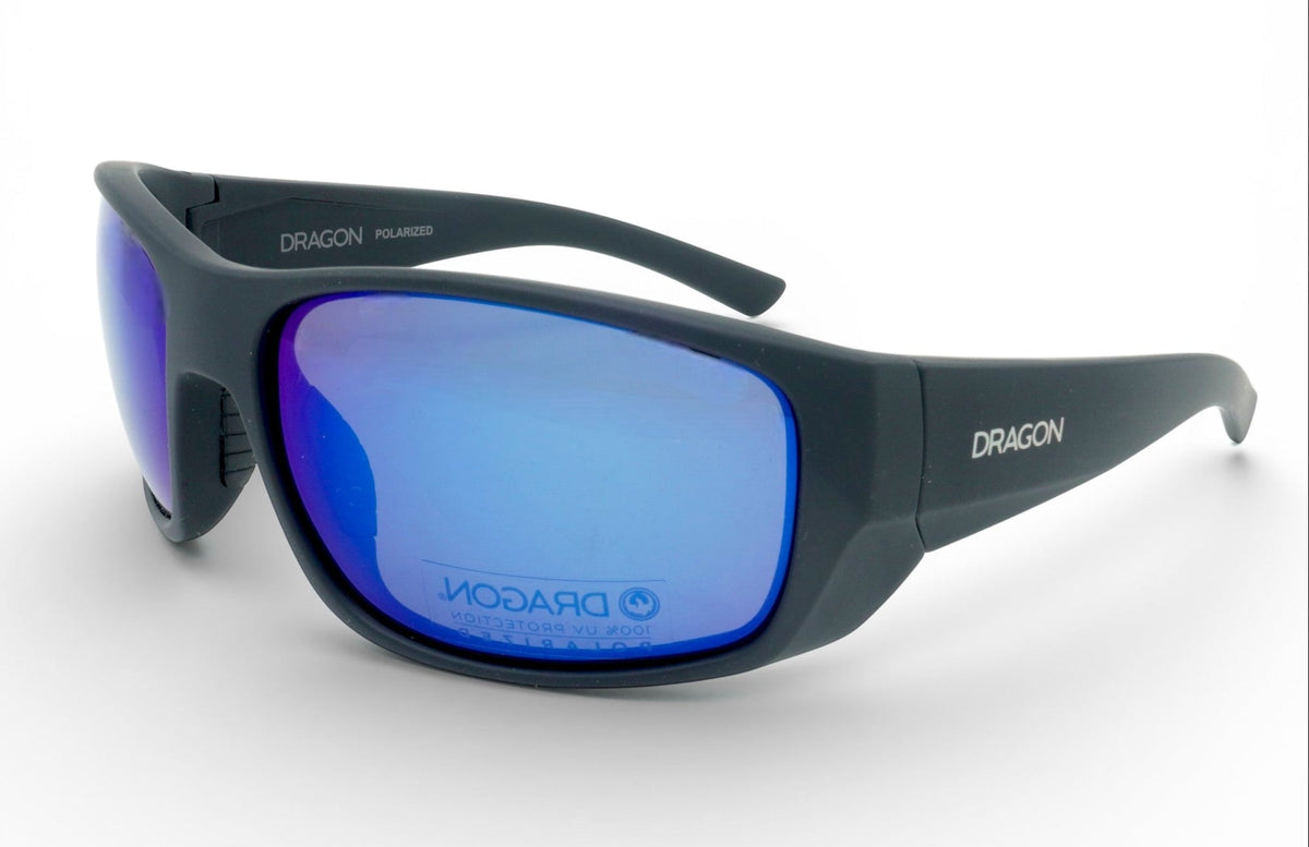 Dragon Unisex Rectangle Polarized Sunglasses - DRS1001-008