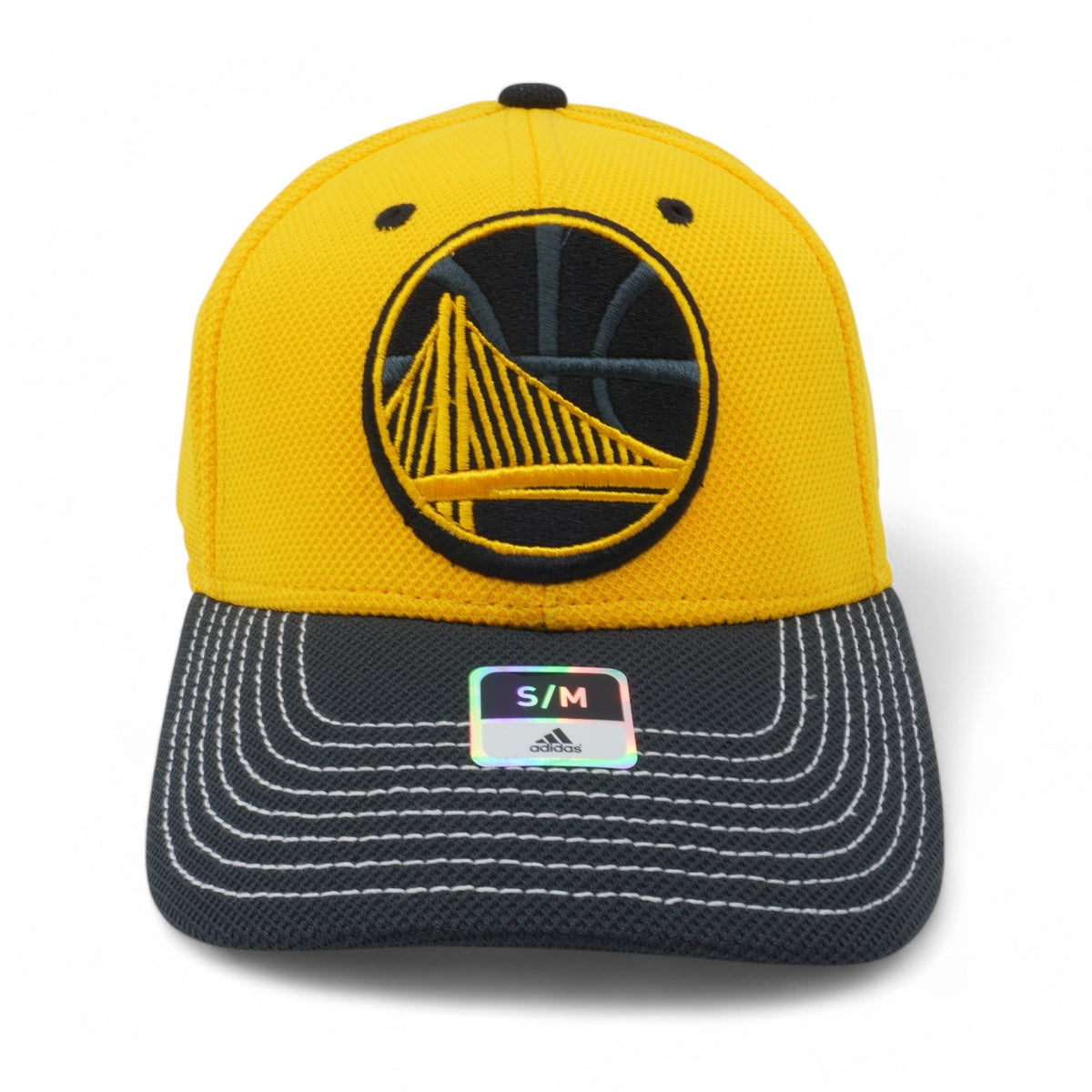 adidas Men's NBA Golden State Warriors Structured Flex Fitted