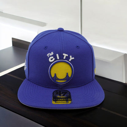 47 Brand Men's NBA Gs Warriors Hwc 47 Captain Snapback Hats