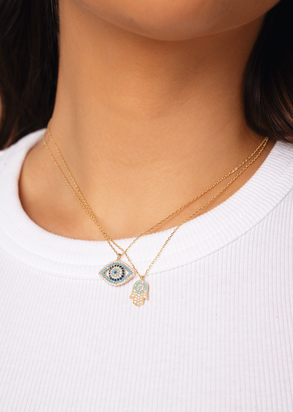 ALESSIA Hamsa Necklace