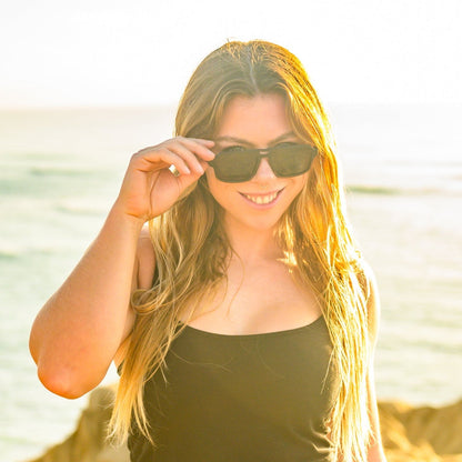 Flyer | Vintage Black | Wooden Sunglasses