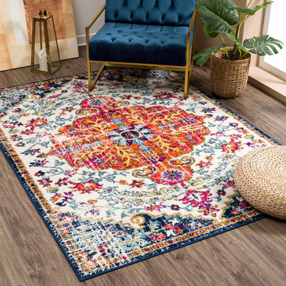 Bodrum Lite Colorful Rug