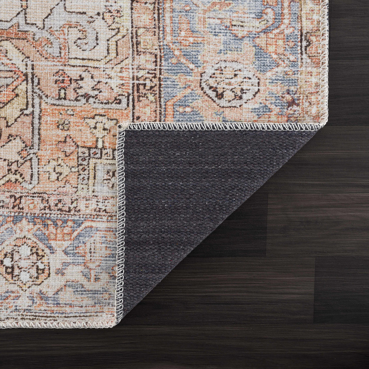 Eira Distressed Washable Rug - Clearance