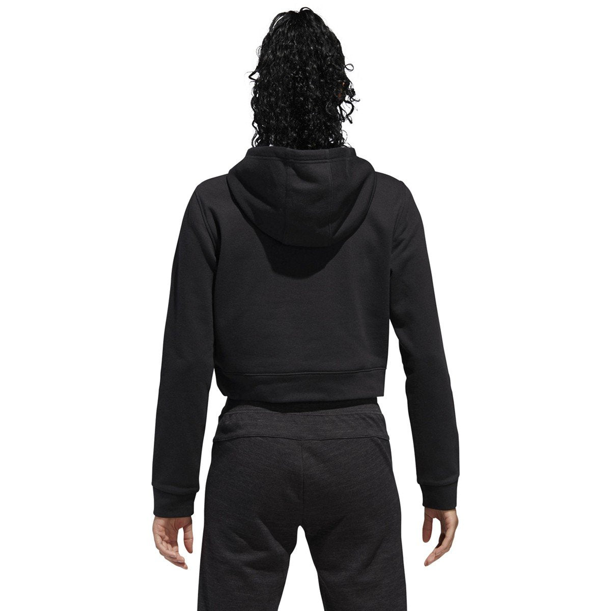 adidas Women's Badge Of Sport Crop Hoodie