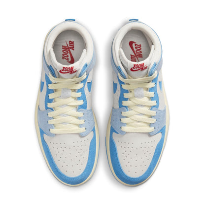 Air Jordan Women's Retro 1 High Zoom Air Cmft 2 W 'Phantom University Blue' Sneakers