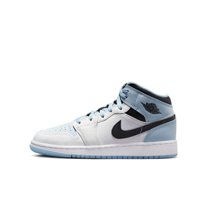 Air Jordan Grade School Retro 1 Mid Se 'Ice Blue 2023' Gs Sneakers