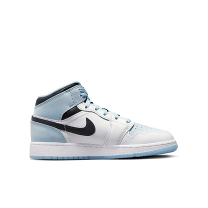 Air Jordan Grade School Retro 1 Mid Se 'Ice Blue 2023' Gs Sneakers