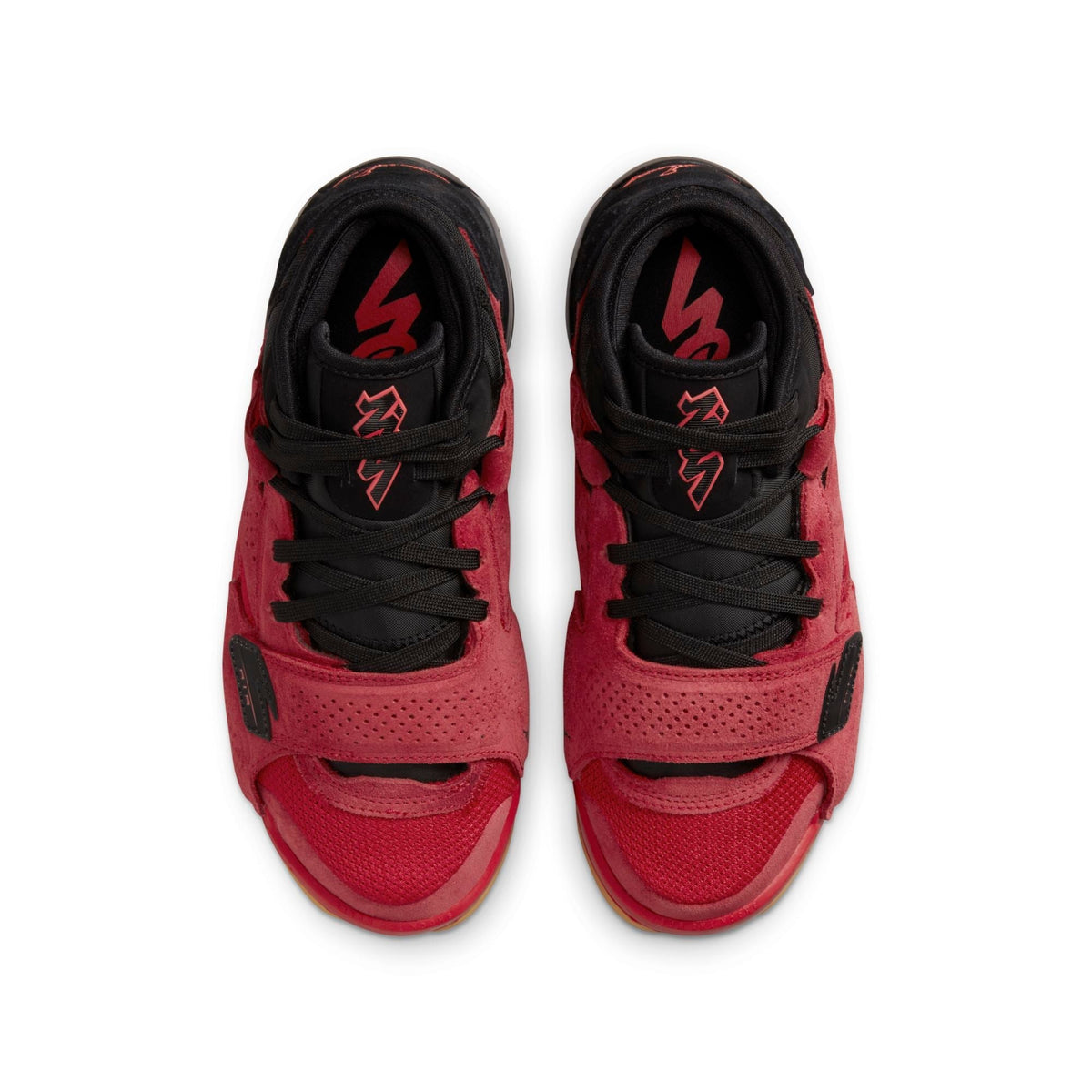 Air Jordan Grade School Zion 2 Gs 'Red Suede Gum' Sneakers