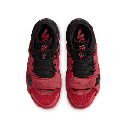 Air Jordan Grade School Zion 2 Gs 'Red Suede Gum' Sneakers