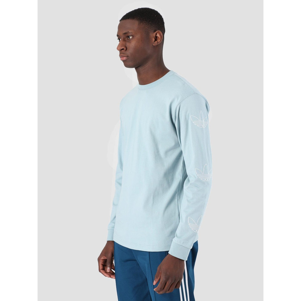 adidas Men's Originals Longsleeve Trefoil Tee