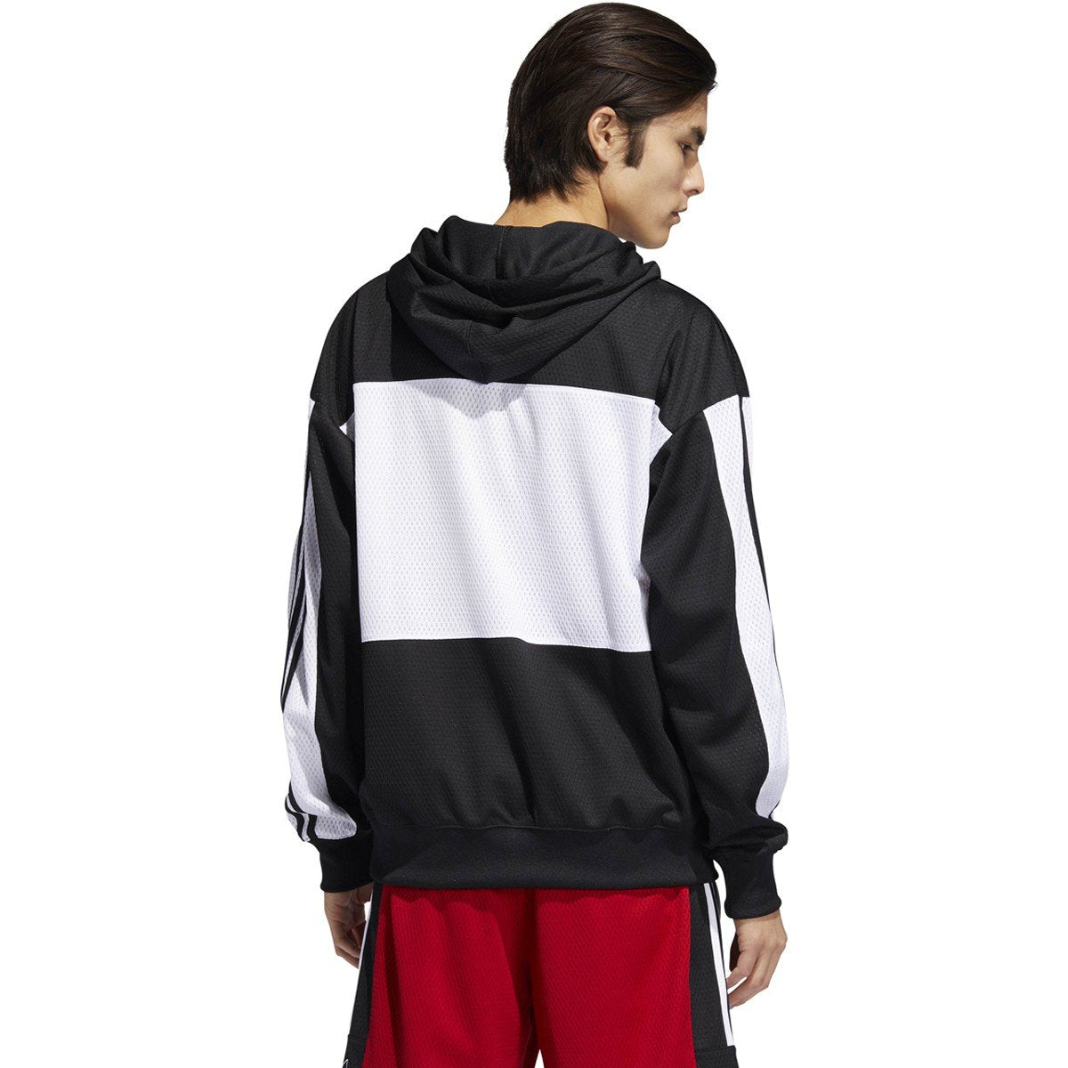 adidas Men's Originals Mesh Layup Hoodie Sweaters