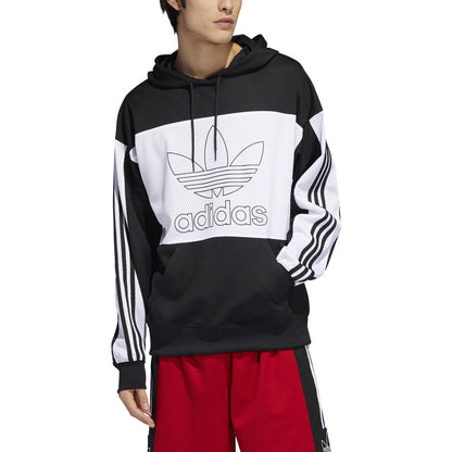 adidas Men's Originals Mesh Layup Hoodie Sweaters