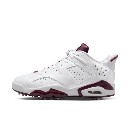 Air Jordan Men's Retro 6 Low Golf Nrg 'Bordeaux' Sneakers