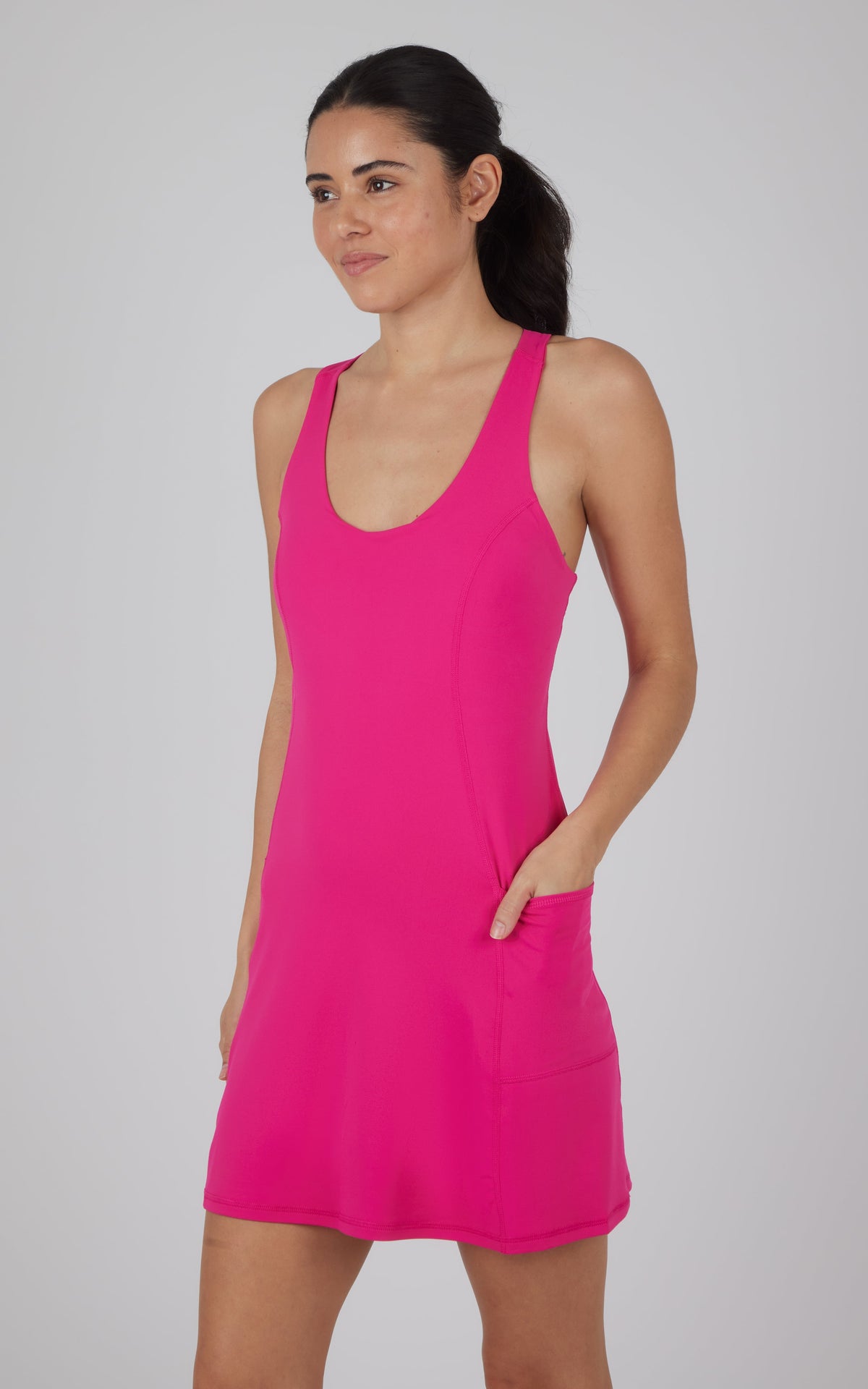 90 Degree by Reflex Game Day Dress w Built in Bra