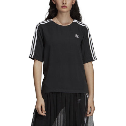 adidas Women's Originals 3 Stripes Tee
