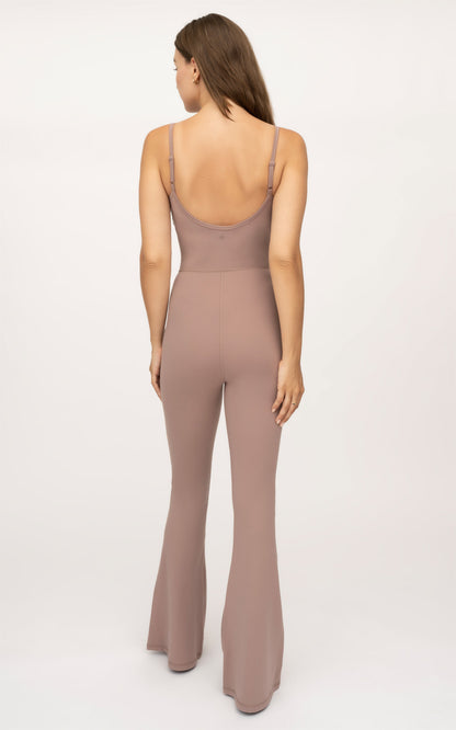 90 Degree by Reflex Lux Scarlett Flare Jumpsuit