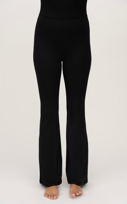 90 Degree by Reflex Illusion Ribbed Flare Jumpsuit