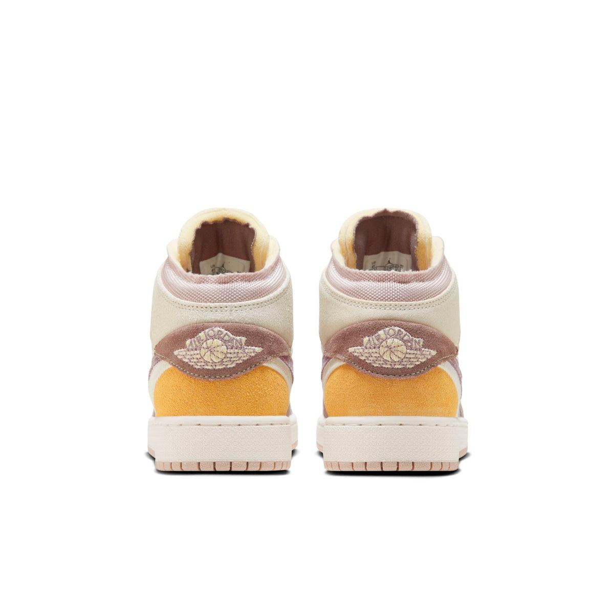 Air Jordan Grade School Retro 1 Mid Se Craft 'Taupe Haze' Gs Sneakers
