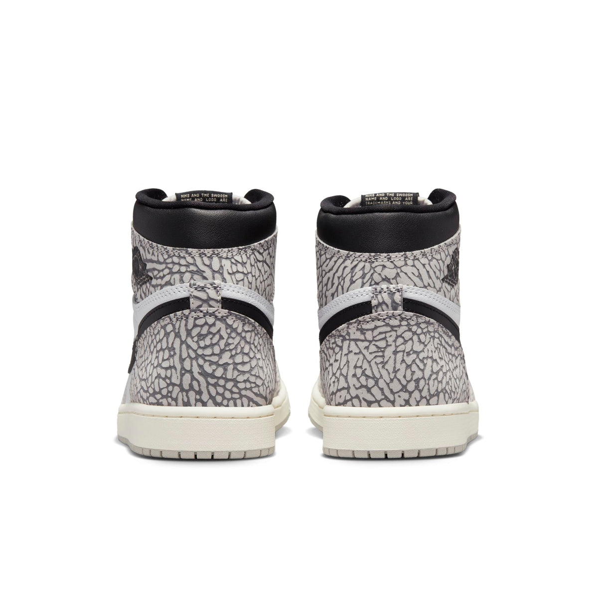Air Jordan Men's Retro 1 High Og 'White Cement' Sneakers