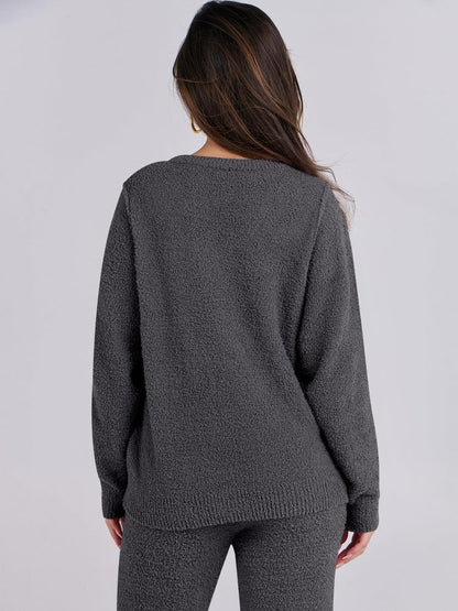 ✨Fuzzy Fleece Lounge Sets 2 Piece Outfits