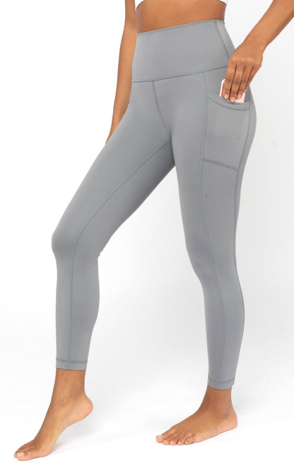 90 Degree by Reflex Lux Elastic Free High Waist Side Pocket 7/8 Ankle