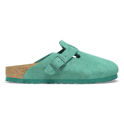 Birkenstock Boston Suede Leather Clogs