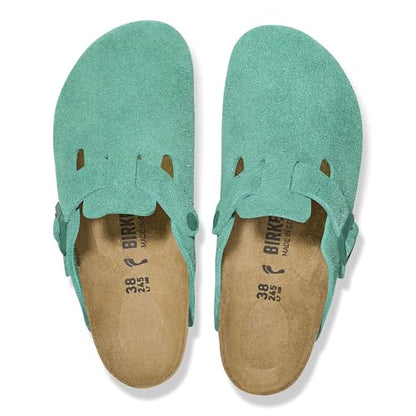 Birkenstock Boston Suede Leather Clogs