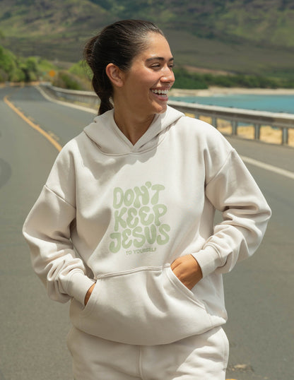 Elevated Faith Don't Keep Jesus to Yourself Unisex Hoodie
