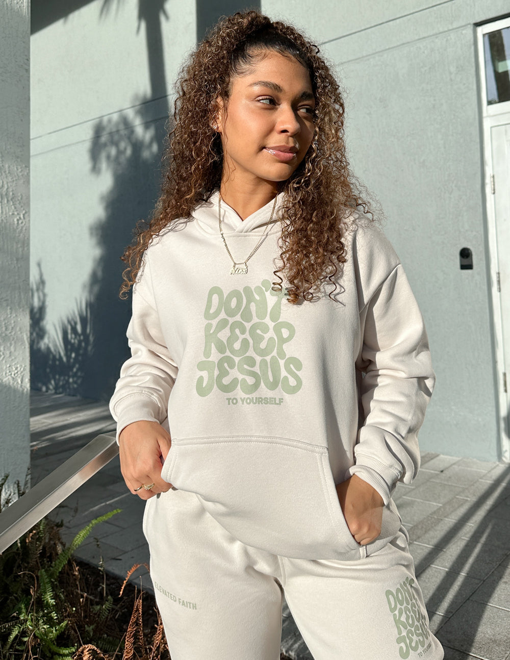 Elevated Faith Don't Keep Jesus to Yourself Unisex Hoodie