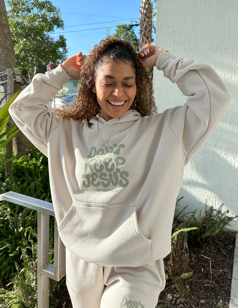 Elevated Faith Don't Keep Jesus to Yourself Unisex Hoodie