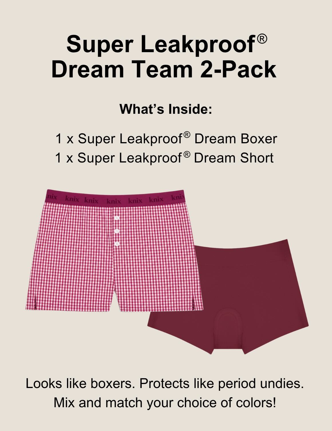 Super Leakproof® Dream Team 2-Pack