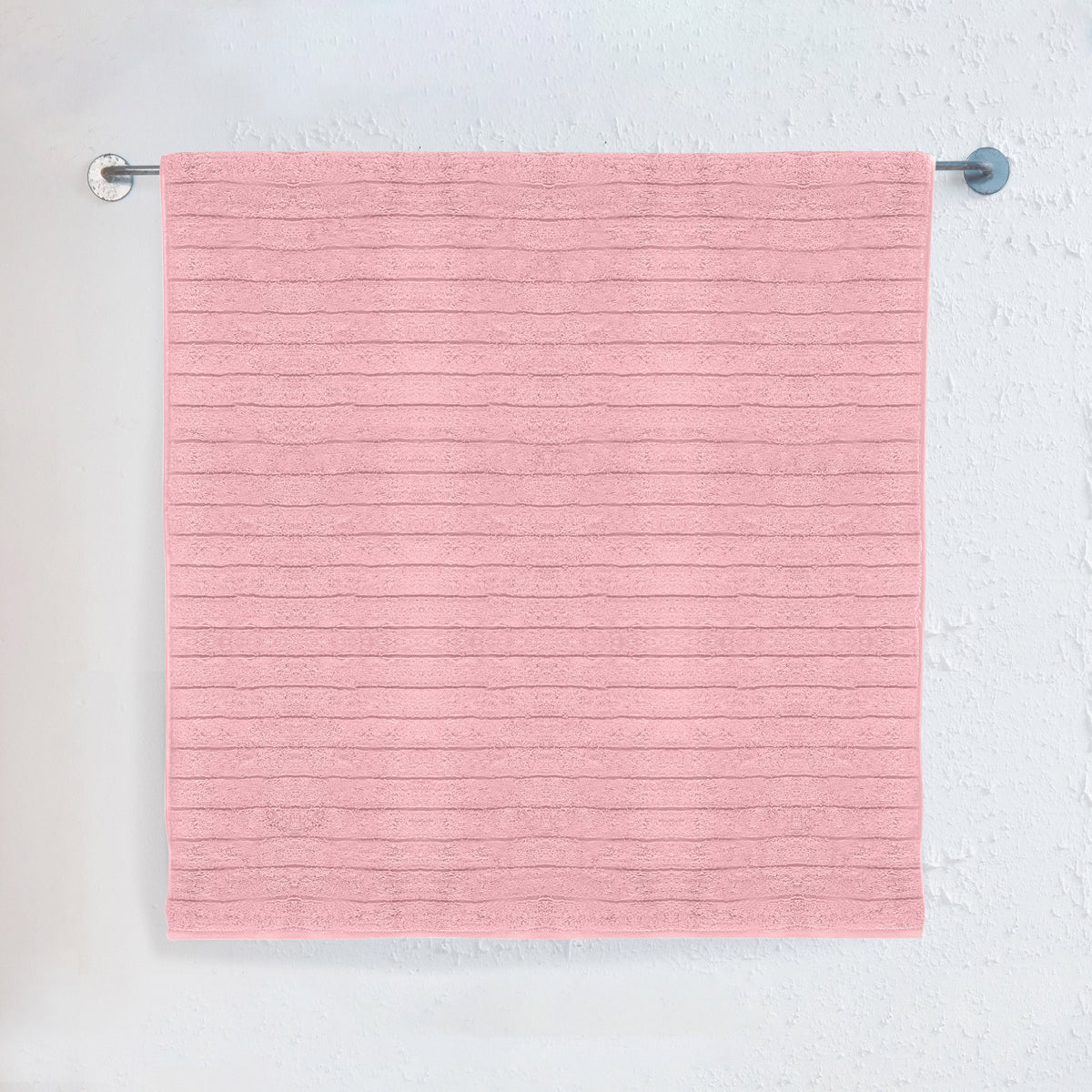 Elegant Comfort 1-Piece Premium Turkish Cotton Corduroy Stripe Jumbo Towel, 35x 70 inch