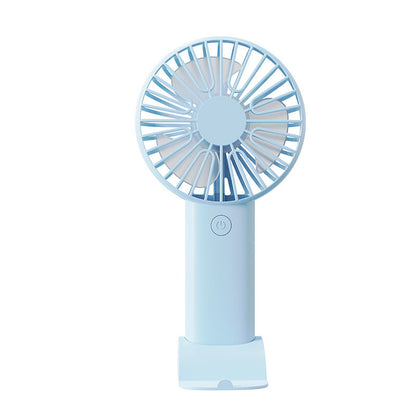 New Handheld Small Fan Mini Portable Pocket Usb Charging Fan Dormitory Desktop Small Fan