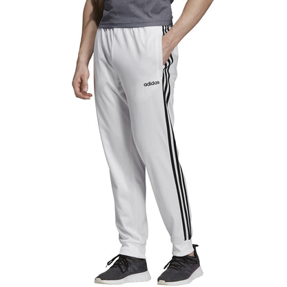 adidas Men's Essentials 3-Stripes Tapered Tricot Pants