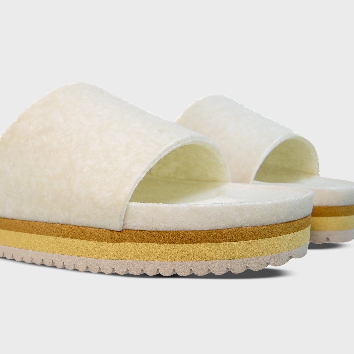 Fleks Unisex East Beach Slide Platform - Chamois
