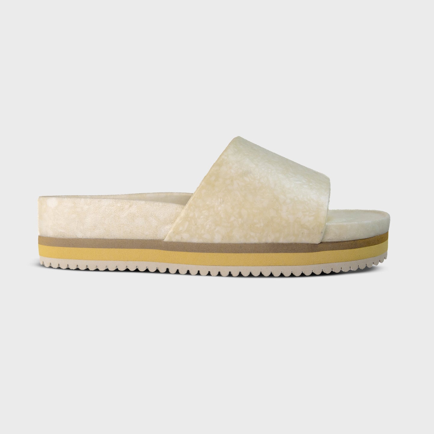 Fleks Unisex East Beach Slide Platform - Chamois