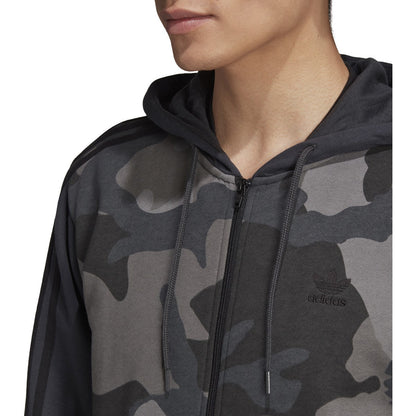 adidas Men's Camouflage Fullzip Hoodie Sweaters