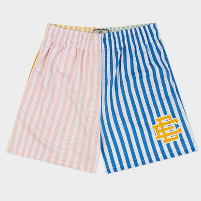 Eric Emanuel Men's Ee Shorts Horizontal Stripes Pattern