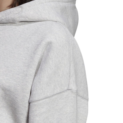 adidas Women's 3-Stripes Cropped Hoodie Sweaters