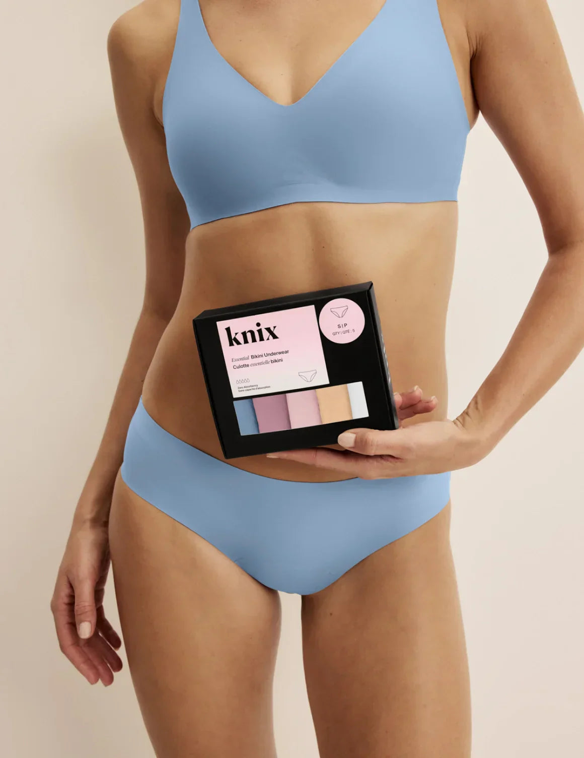 Essential No-Show Bikini 5-Pack - Last Call