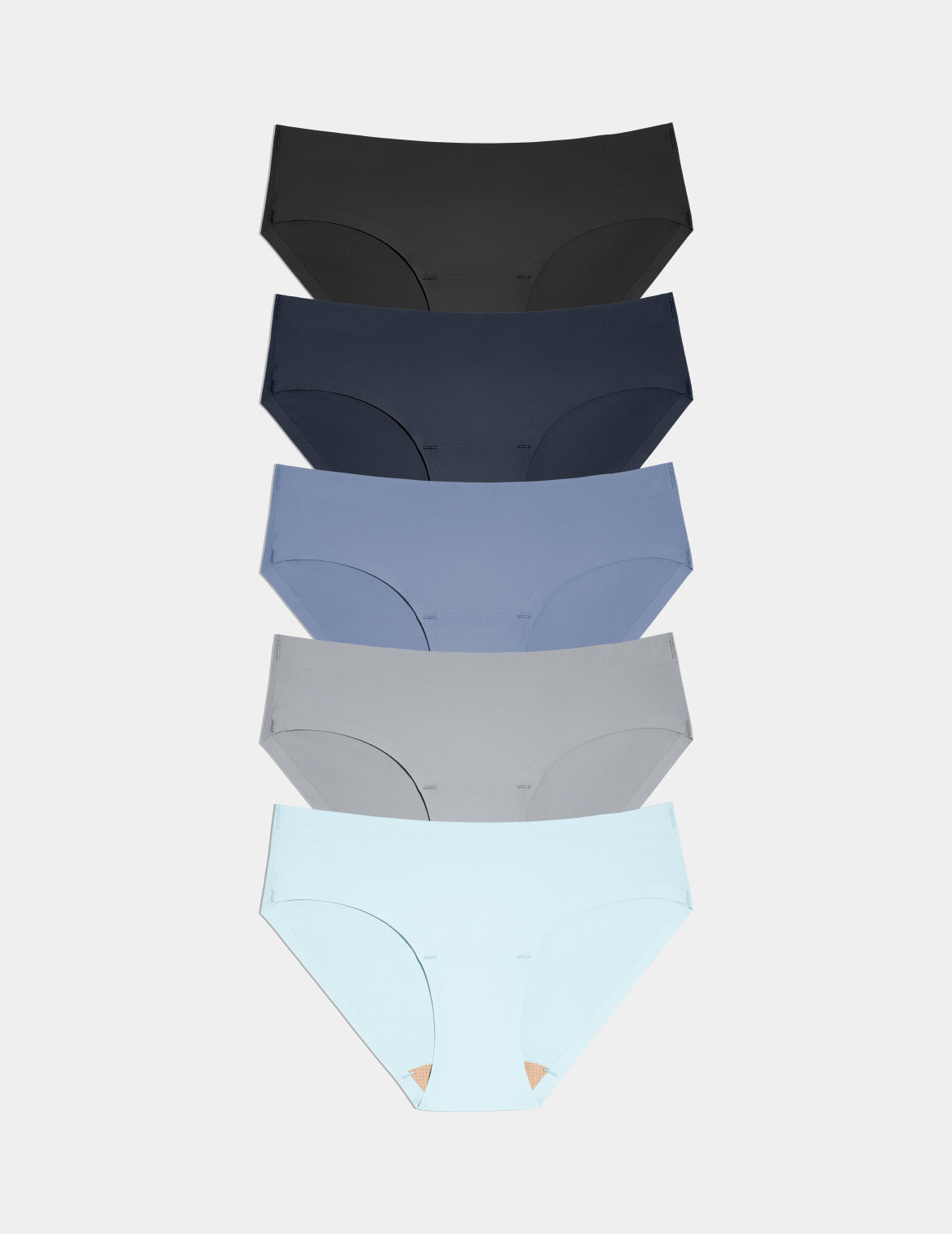 Essential No-Show Bikini 5-Pack - Last Call