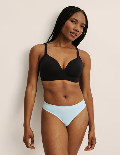 Essential No-Show Thong 5-Pack